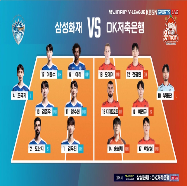 [25-26 V리그 10월 21일] vs 삼성화재 하이라이트 영상