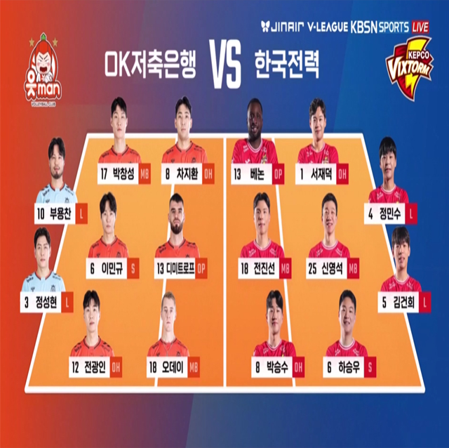 [25-26 V리그 12월 30일] vs 한국전력 하이라이트 영상